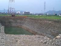 田んぼの下。木曽川の河床だった!!