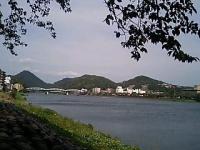 木曽川 日本ライン 晩夏。