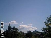 初秋の空