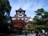 犬山城 本丸 庭園 晩秋