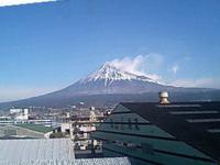 富士山 新幹線車窓から