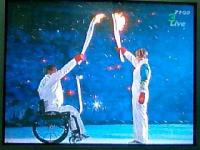 冬季五輪大会 開会式 聖火リレー