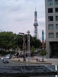 梅雨の晴れ間 名古屋TV塔