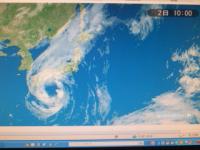 台風12号 接近中