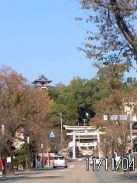 深秋の 犬山城