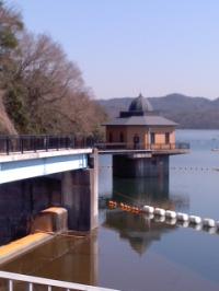水温む 入鹿池