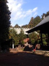 羽黒の晩秋 比良賀神社