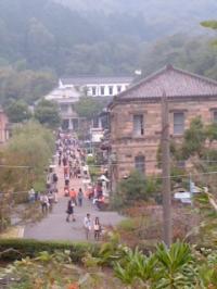 明治村 にぎわう
