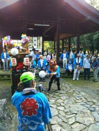 秋の大祭 比良賀神社