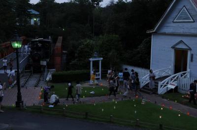 あかりの庭・明治村(ハワイ移民集会所)
