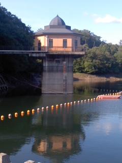 入鹿池水位満水-6m