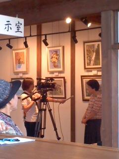 押し花アート展 開催中