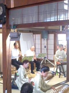 桜コンサート菊温会箏尺八演奏