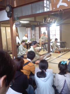 桜コンサート菊温会箏尺八演奏