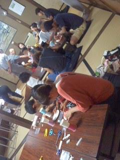 紙工作教室を開催