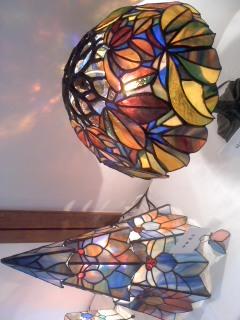 ステンドグラス作品展始まる。12月20日まで