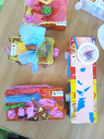 2月11日土曜日から羽黒子ども未来園園児作品展を展示します