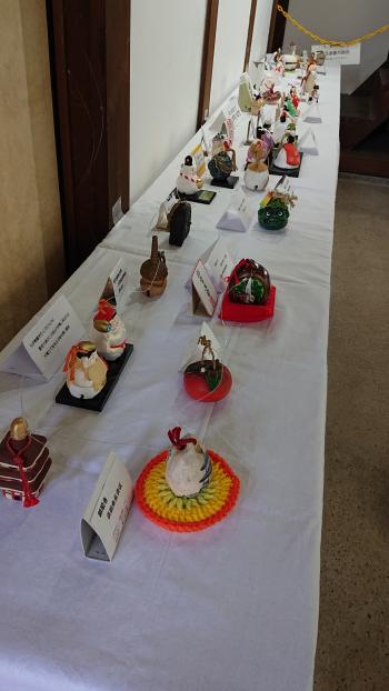 家族で集めた昭和の土鈴展。6月2日迄